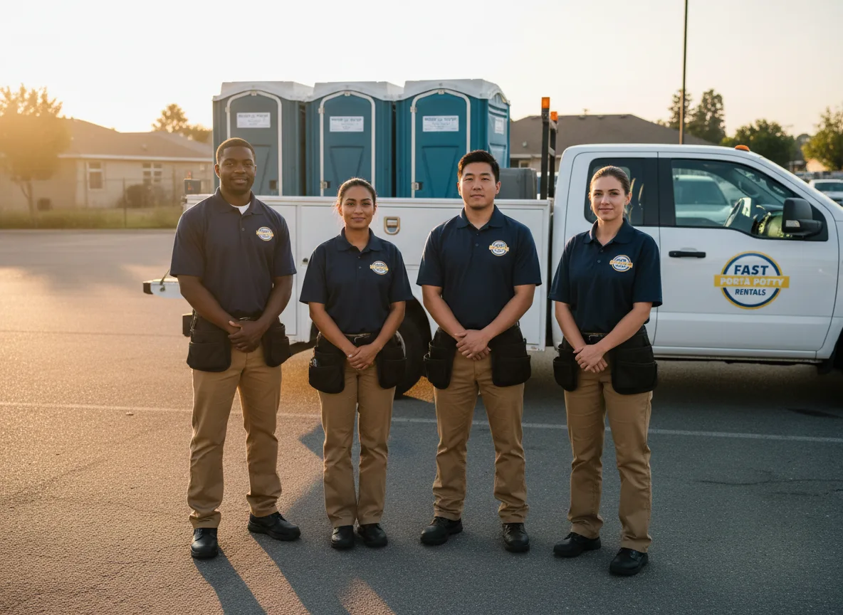 Standard Porta Potty Rentals company in Cabins, WV